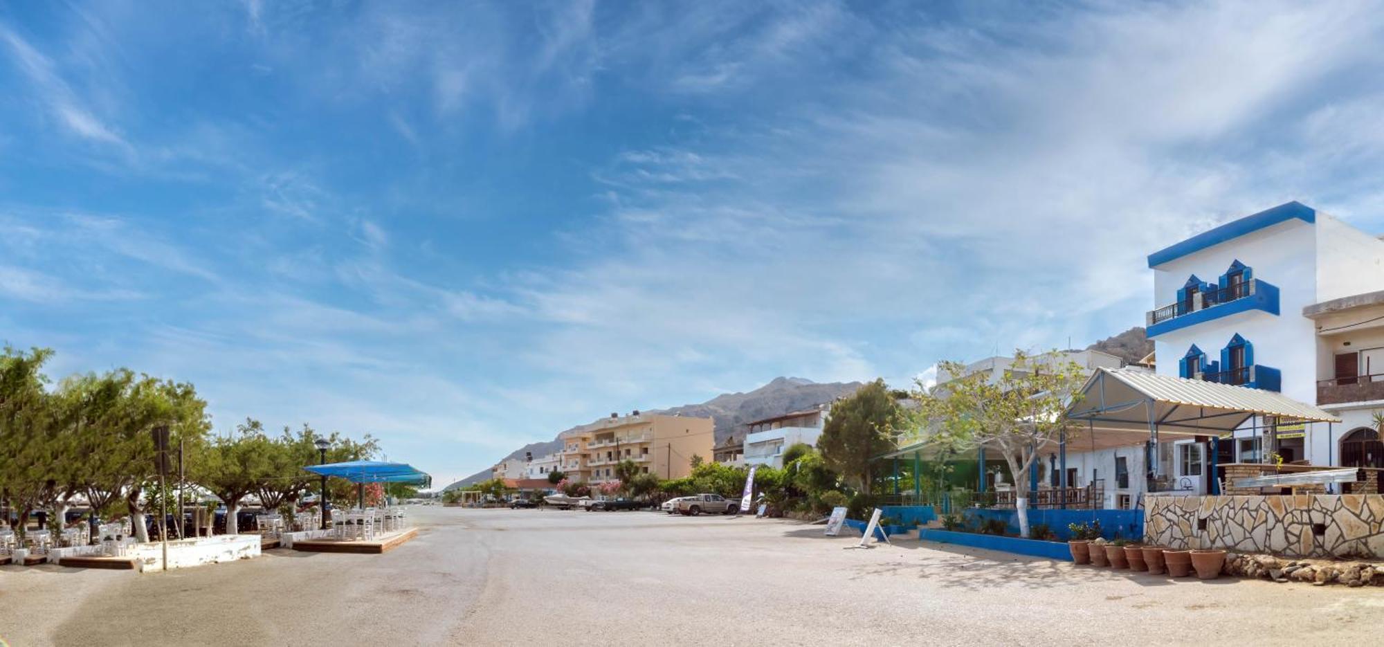 Minoa Sea Rooms Цуцурос Экстерьер фото